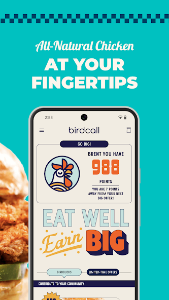 Birdcall Restaurant App screenshot 1