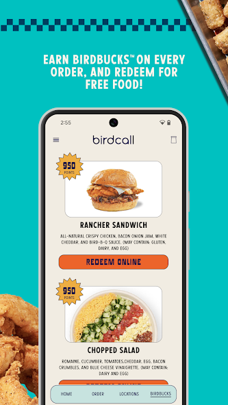 Birdcall Restaurant App screenshot 2