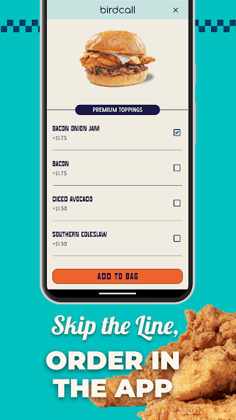 Birdcall Restaurant App screenshot 3