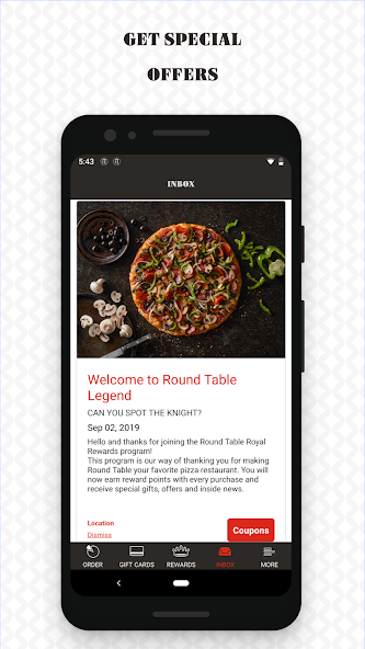 Round Table Pizza Mobile App screenshot 3