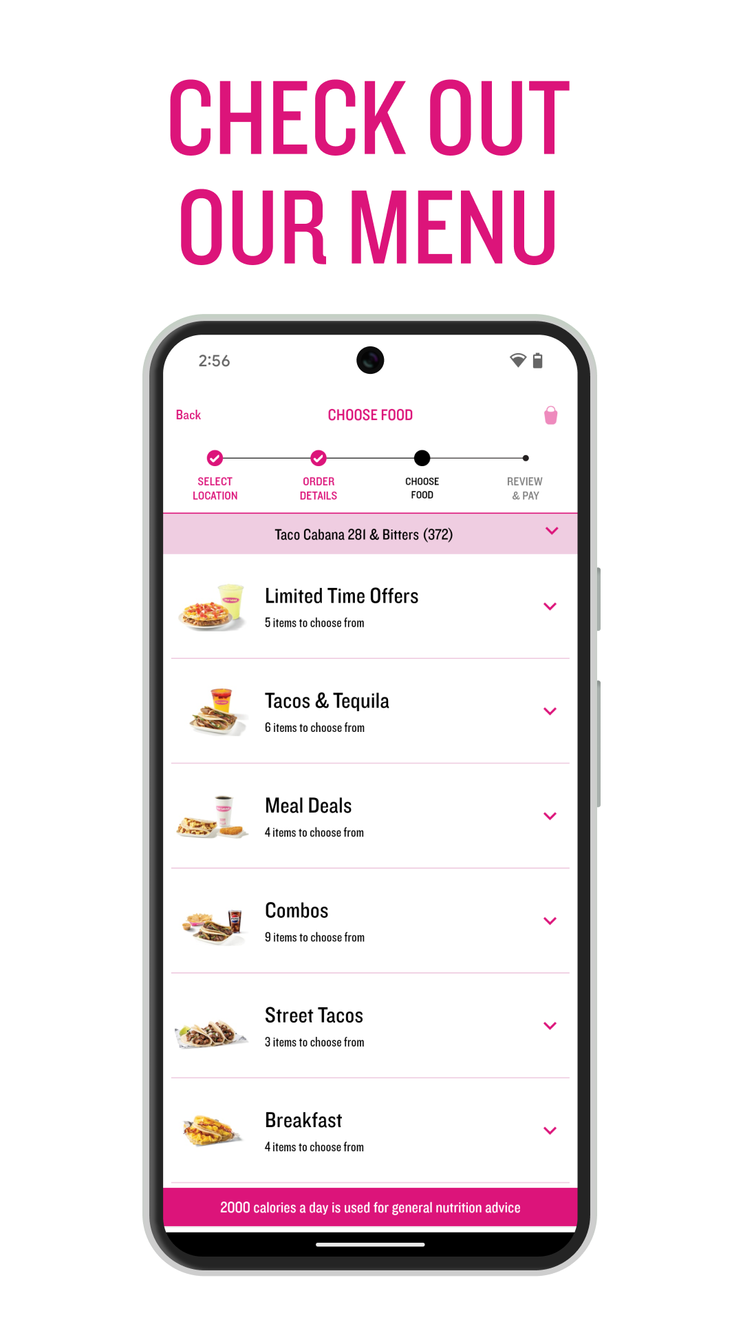 Taco Cabana Mobile App screenshot 3